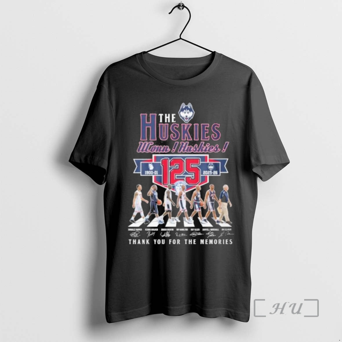 Officials The Uconn Huskies Mens Basketball Abbey - Adult & Kids T-Shirts, Sweatshirts & Hoodies apparel design preview 1
