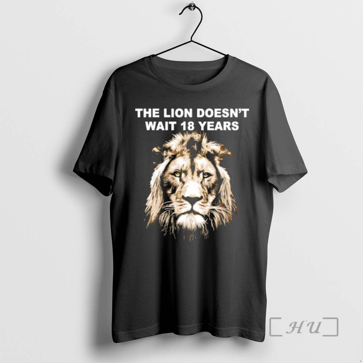 Officials The Lion Doesnt Wait 18 Years Funny - Adult & Kids T-Shirts, Sweatshirts & Hoodies apparel design preview 1