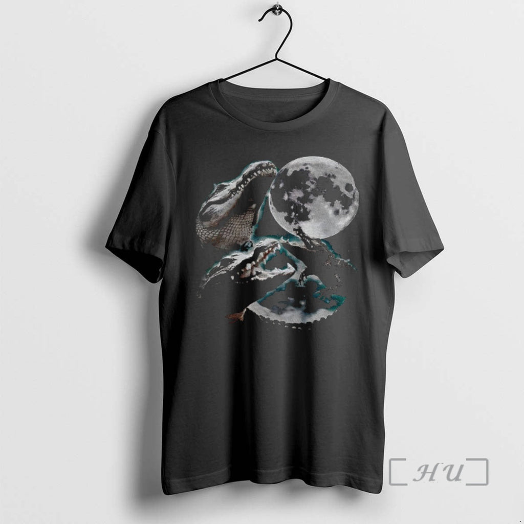Officials Three Alligator Moon Funny Meme - Adult & Kids T-Shirts, Sweatshirts & Hoodies apparel design preview 1