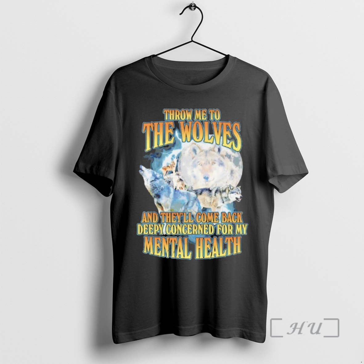 Officials Throw Me To The Wolves And Theyll Come Back - Adult & Kids T-Shirts, Sweatshirts & Hoodies apparel design preview 1