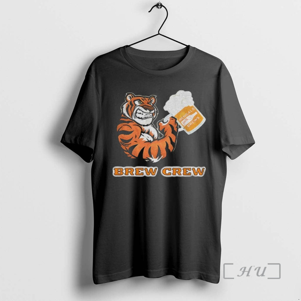 Officials Tiger Drink Beer Brew Crew - Adult & Kids T-Shirts, Sweatshirts & Hoodies apparel design preview 1