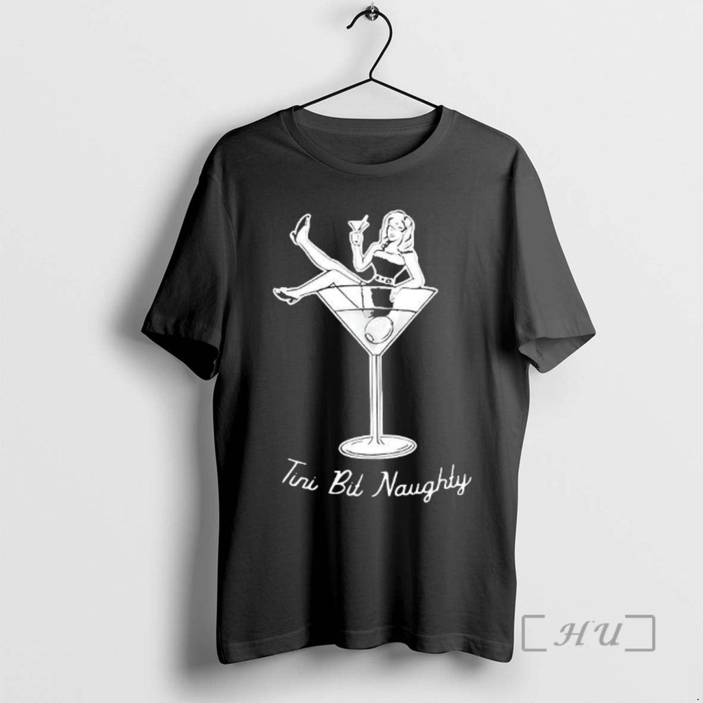 Officials Tini Bit Naughty Cocktail - Adult & Kids T-Shirts, Sweatshirts & Hoodies apparel design preview 1
