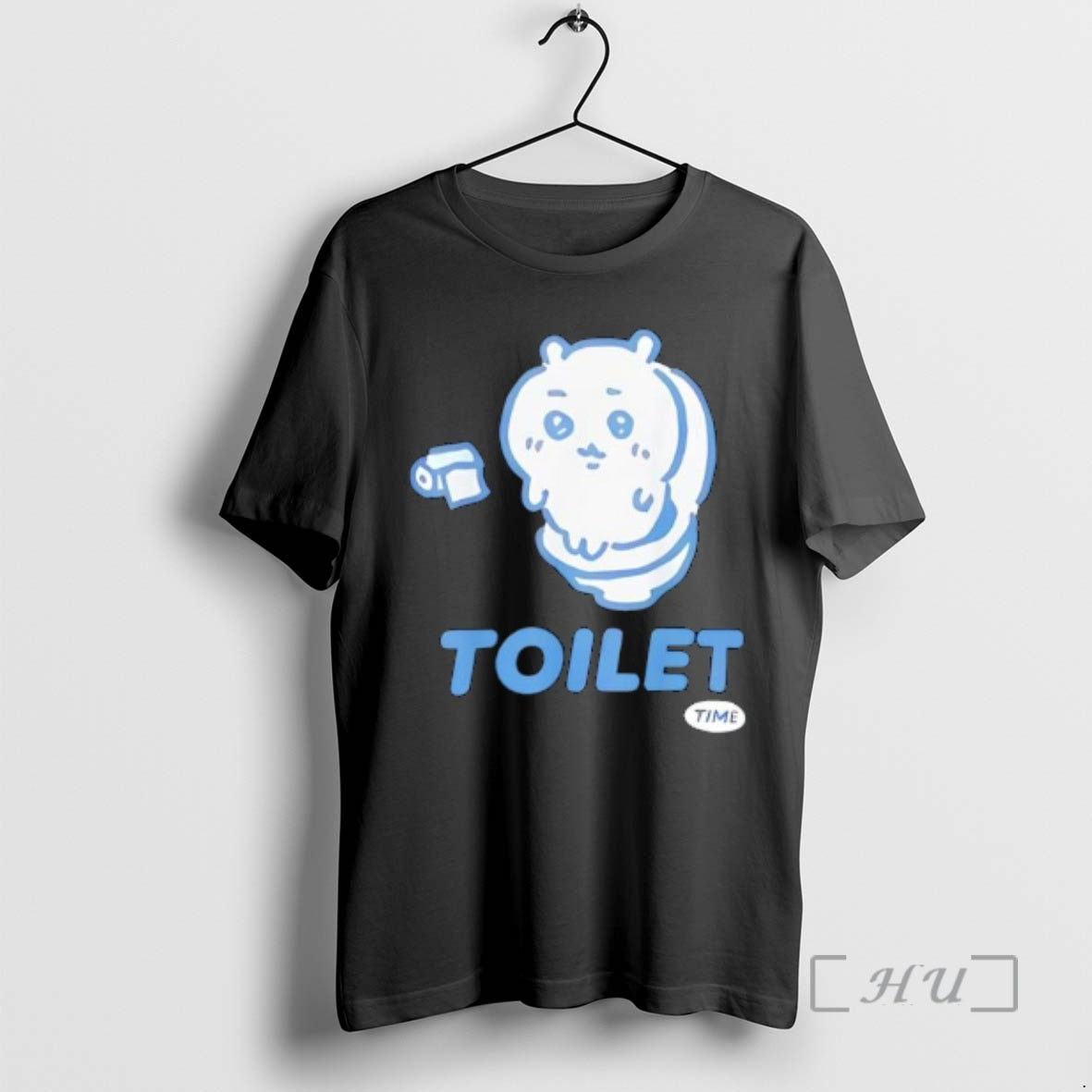 Officials Toilet Time Chikawa Meme Cute - Adult & Kids T-Shirts, Sweatshirts & Hoodies apparel design preview 1