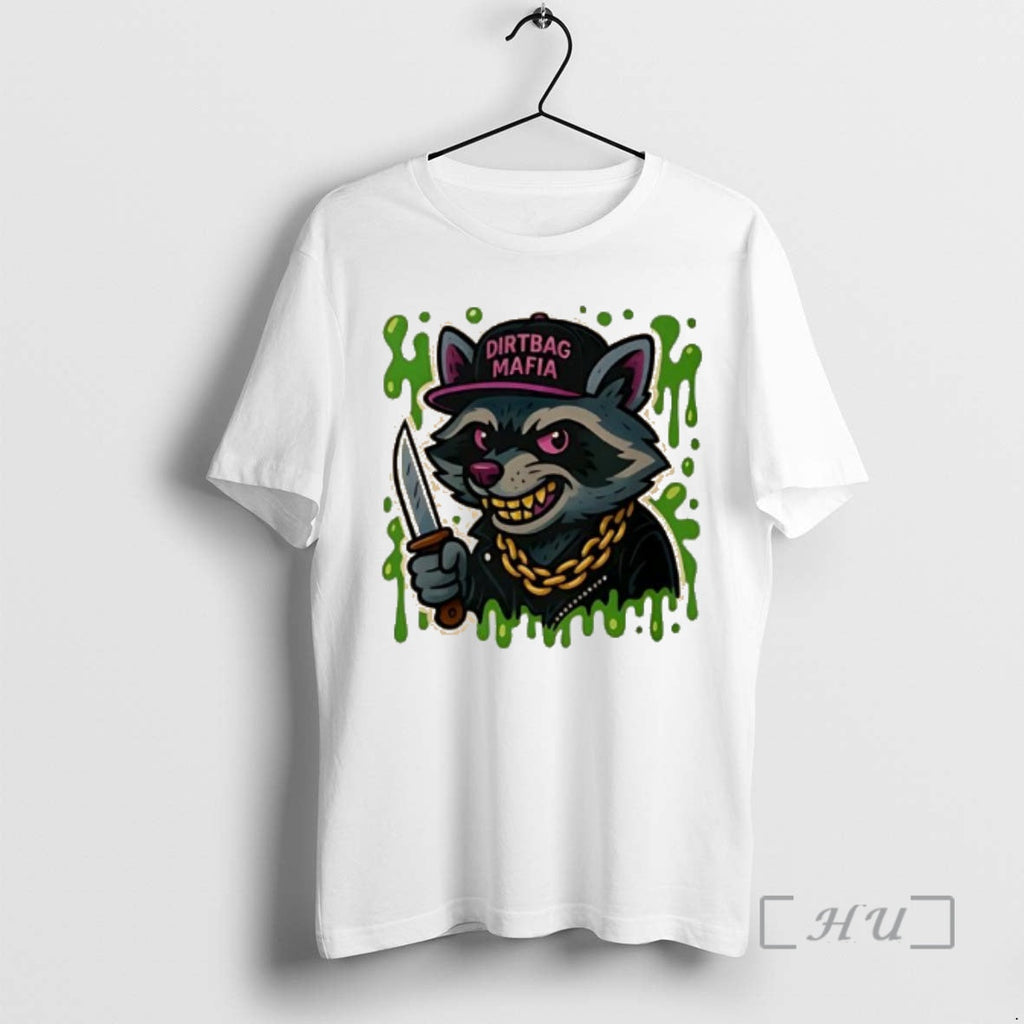 Officials Trash Panda Hat Dirtbag Mafia Art - Adult & Kids T-Shirts, Sweatshirts & Hoodies apparel design preview 1
