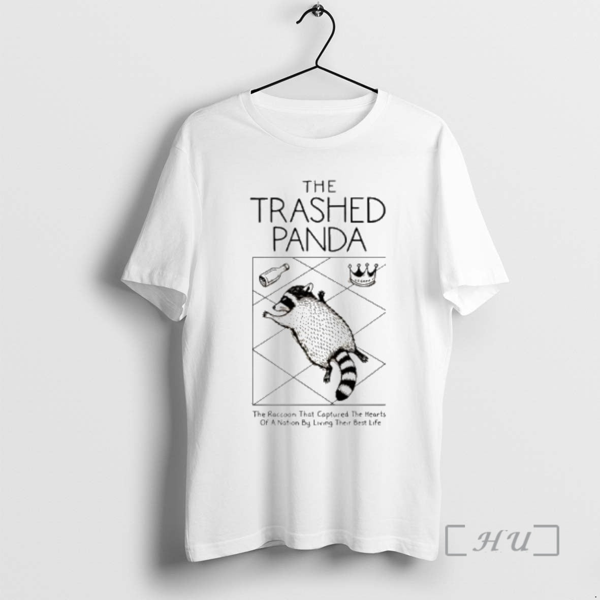 Officials Trashed Panda The Raccoon That Captured - Adult & Kids T-Shirts, Sweatshirts & Hoodies apparel design preview 1