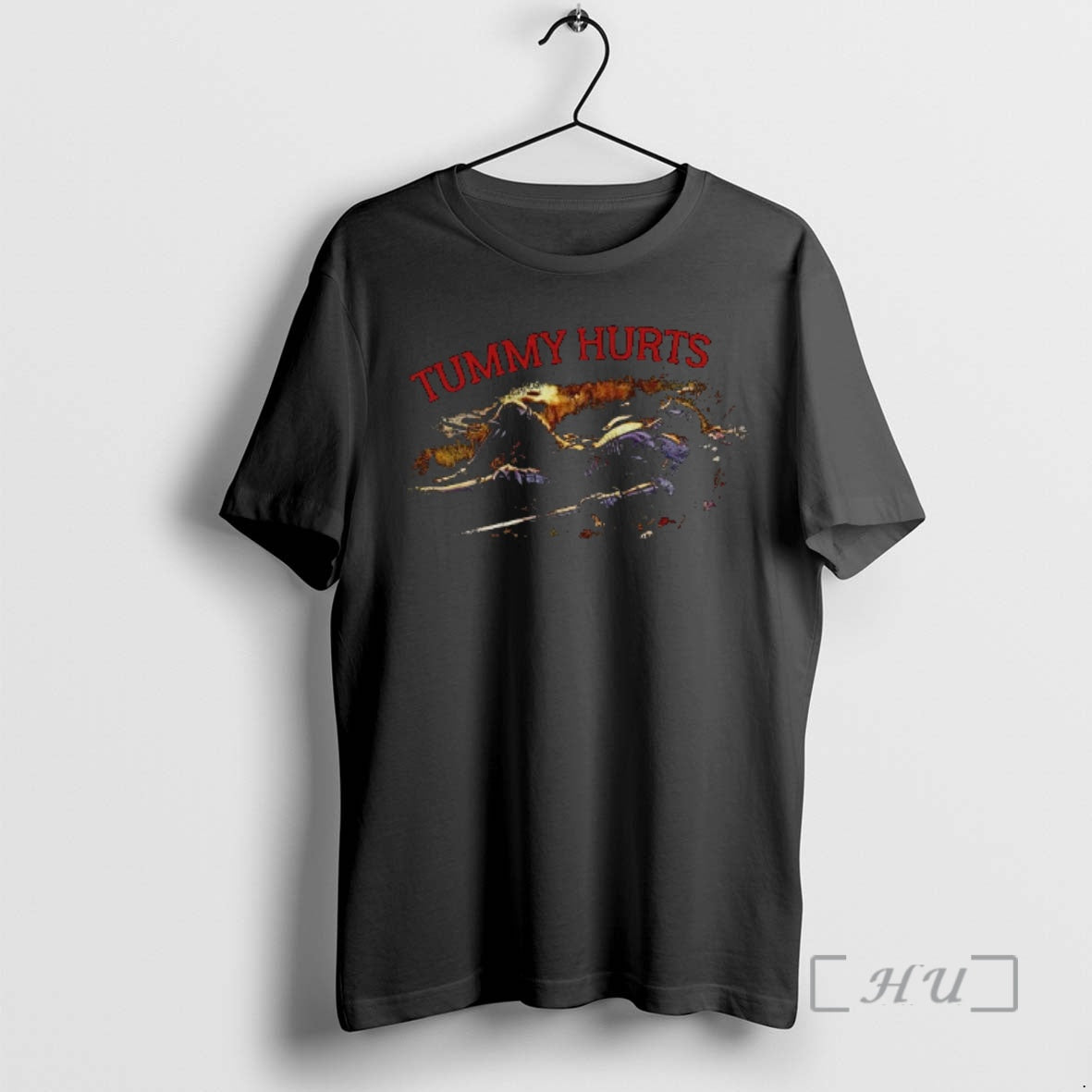 Officials Tummy Hurts Knight - Adult & Kids T-Shirts, Sweatshirts & Hoodies apparel design preview 1