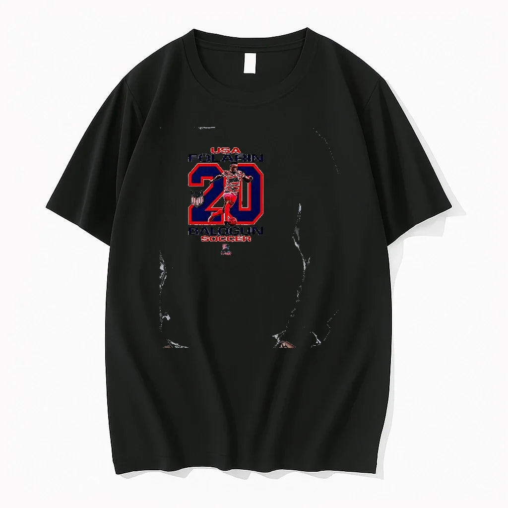 Officials U S Soccer Folarin Balogun Premium - Adult & Kids T-Shirts, Sweatshirts & Hoodies apparel design preview 1
