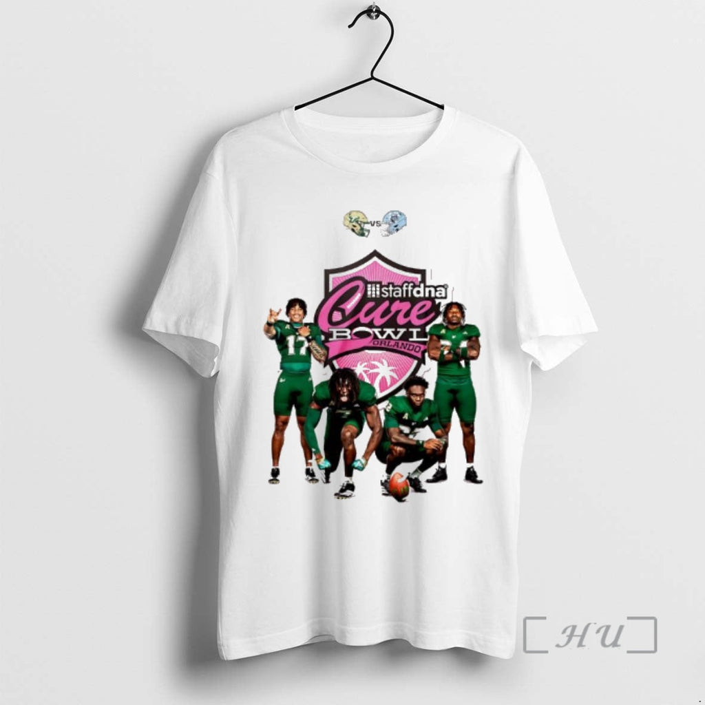 Officials Usf Football 2025 Staffdna Cure Bowl - Adult & Kids T-Shirts, Sweatshirts & Hoodies apparel design preview 1