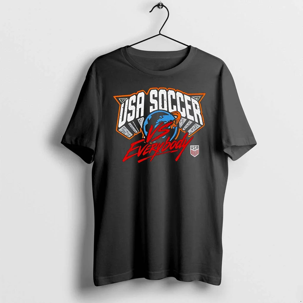 Officials Usmnt Warm Up Soccer Fan Usa National Team - Adult & Kids T-Shirts, Sweatshirts & Hoodies apparel design preview 1