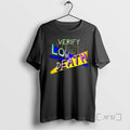 Officials Verify Low Death Melody Retro Circle Black - Adult & Kids T-Shirts, Sweatshirts & Hoodies apparel design preview 1