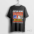 Officials Virginia Vs Missouri Tigers 2025 Gator Bowl - Adult & Kids T-Shirts, Sweatshirts & Hoodies apparel design preview 1