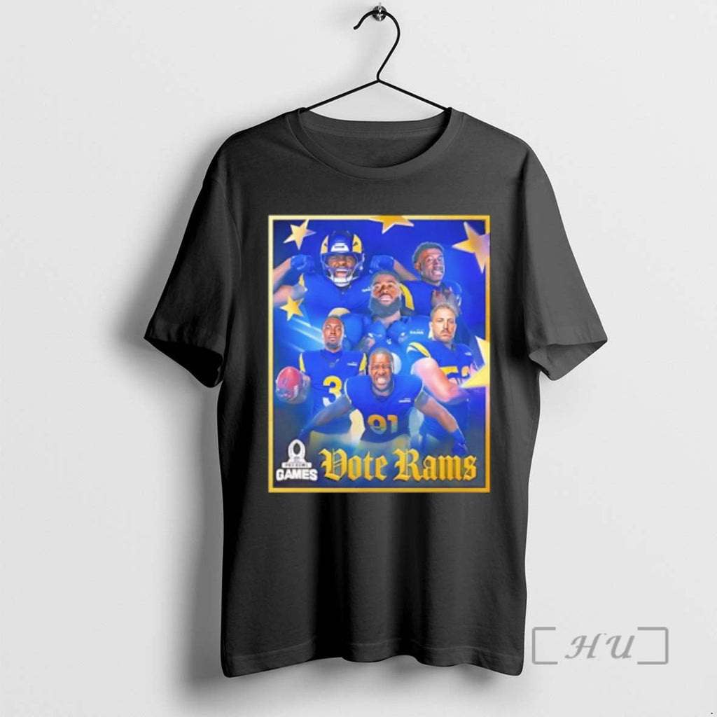 Officials Vote La Rams Pro Bowl Games 2025 - Adult & Kids T-Shirts, Sweatshirts & Hoodies apparel design preview 1