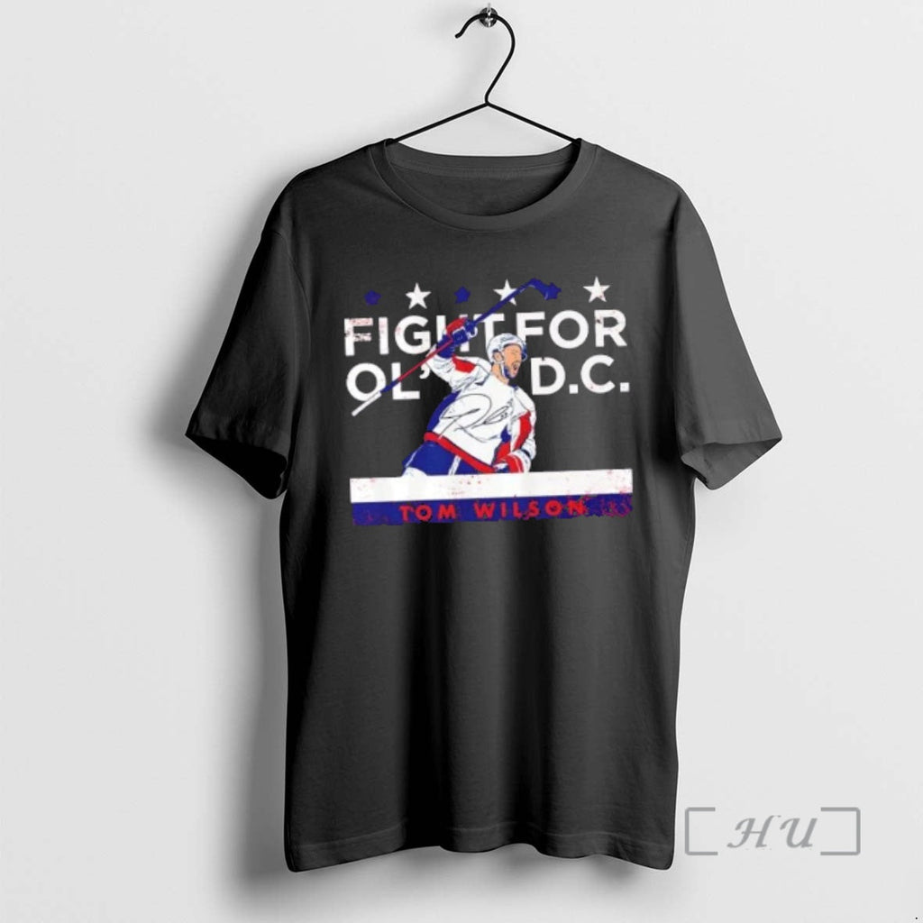 Officials Washington Capitals Tom Wilson Fight For - Adult & Kids T-Shirts, Sweatshirts & Hoodies apparel design preview 1
