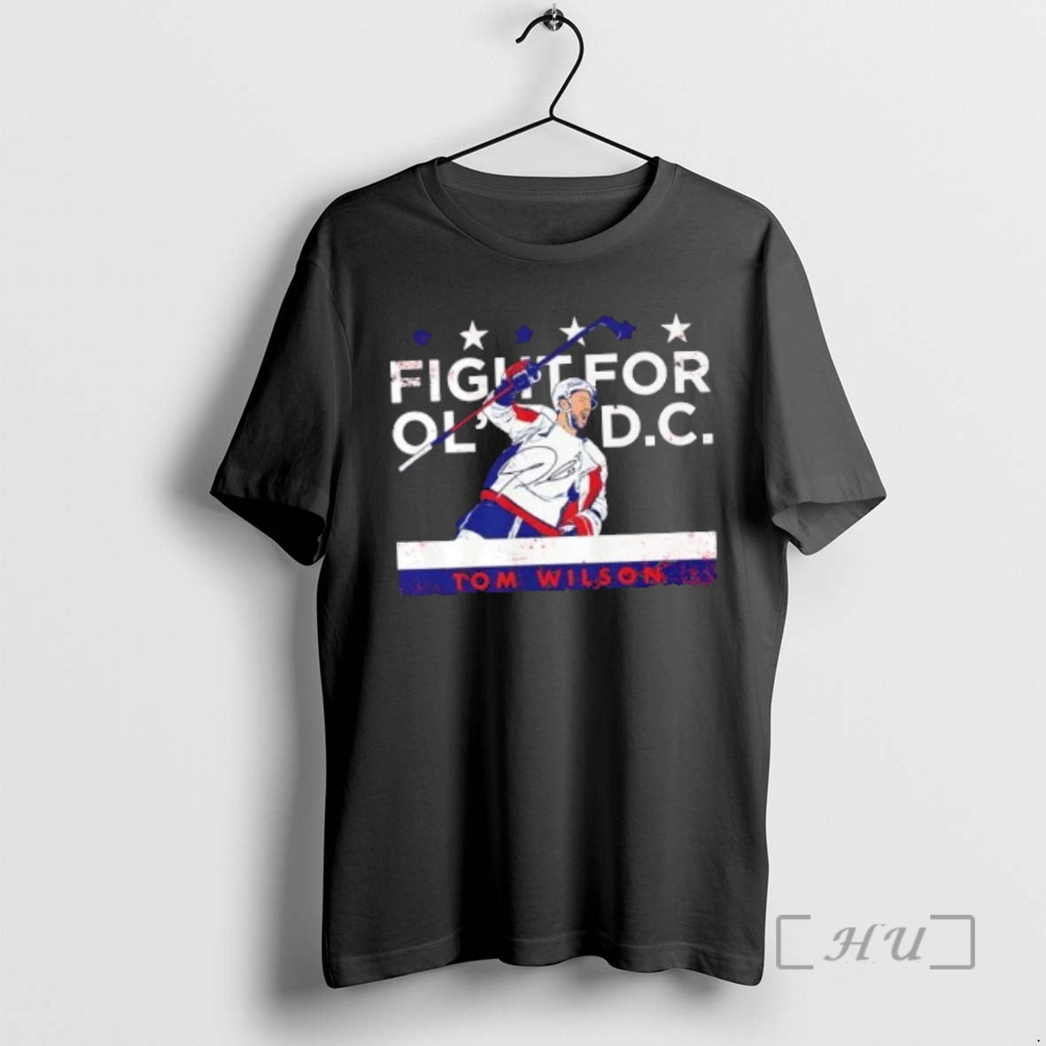 Officials Washington Capitals Tom Wilson Fight For - Adult & Kids T-Shirts, Sweatshirts & Hoodies apparel design preview 1