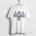 Officials Washington Huskies 2025 Bucked Up La Bowl - Adult & Kids T-Shirts, Sweatshirts & Hoodies apparel design preview 1
