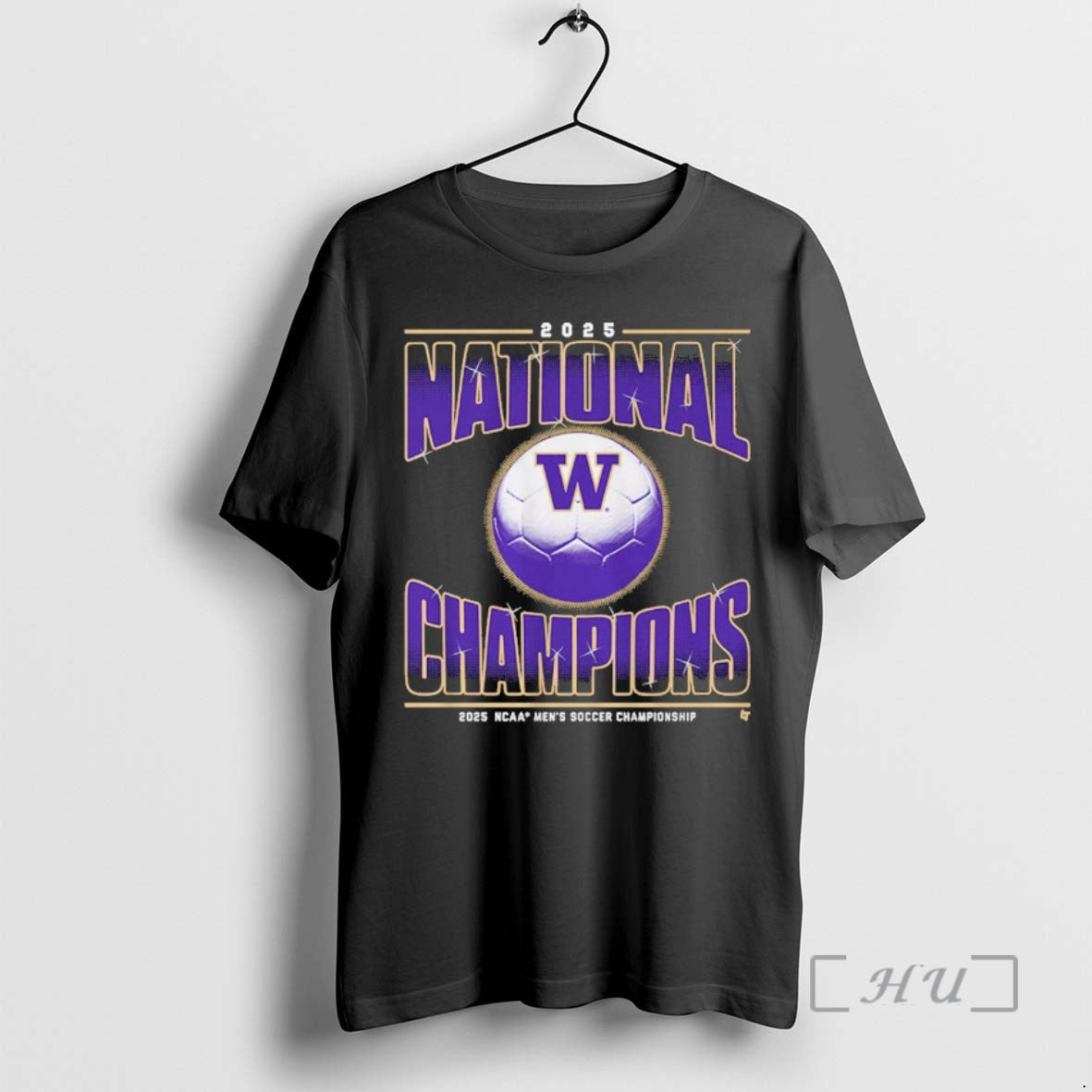 Officials Washington Huskies Mens Soccer Championship - Adult & Kids T-Shirts, Sweatshirts & Hoodies apparel design preview 1