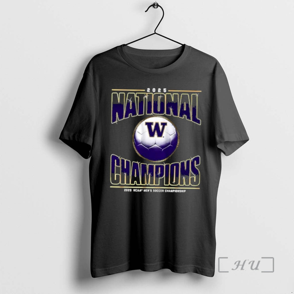 Officials Washington Mens Soccer 2025 National - Adult & Kids T-Shirts, Sweatshirts & Hoodies apparel design preview 1