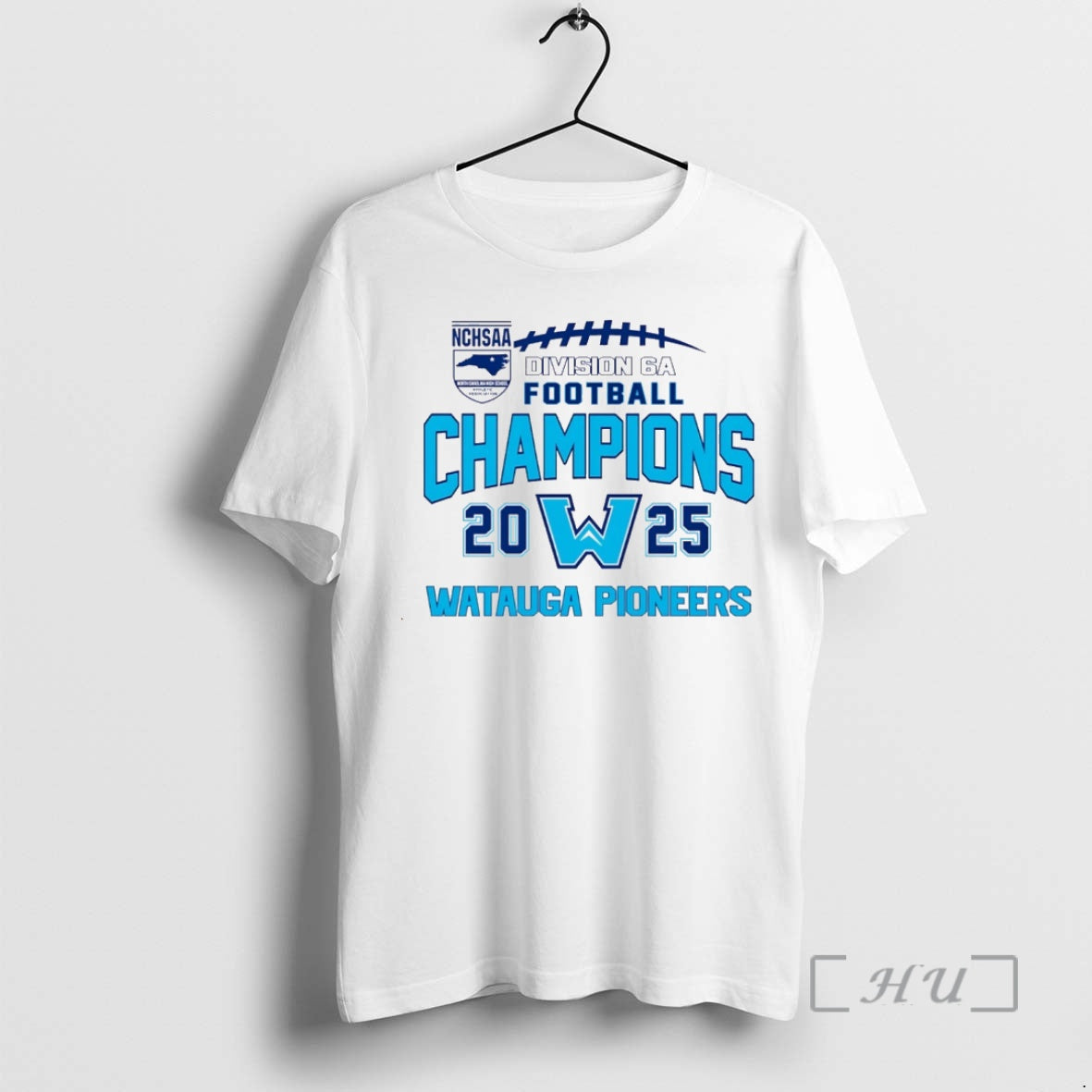 Officials Watauga Pioneers 2025 Nchsaa Division 6a - Adult & Kids T-Shirts, Sweatshirts & Hoodies apparel design preview 1