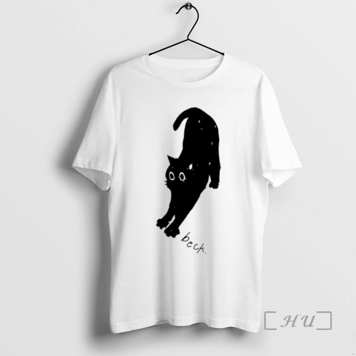 Officials Wave To Earth Beck Black Cat - Adult & Kids T-Shirts, Sweatshirts & Hoodies apparel design preview 1