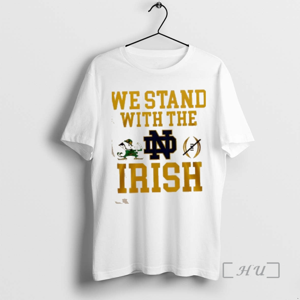 Officials We Stand With The Notre Dame Fighting Irish - Adult & Kids T-Shirts, Sweatshirts & Hoodies apparel design preview 1