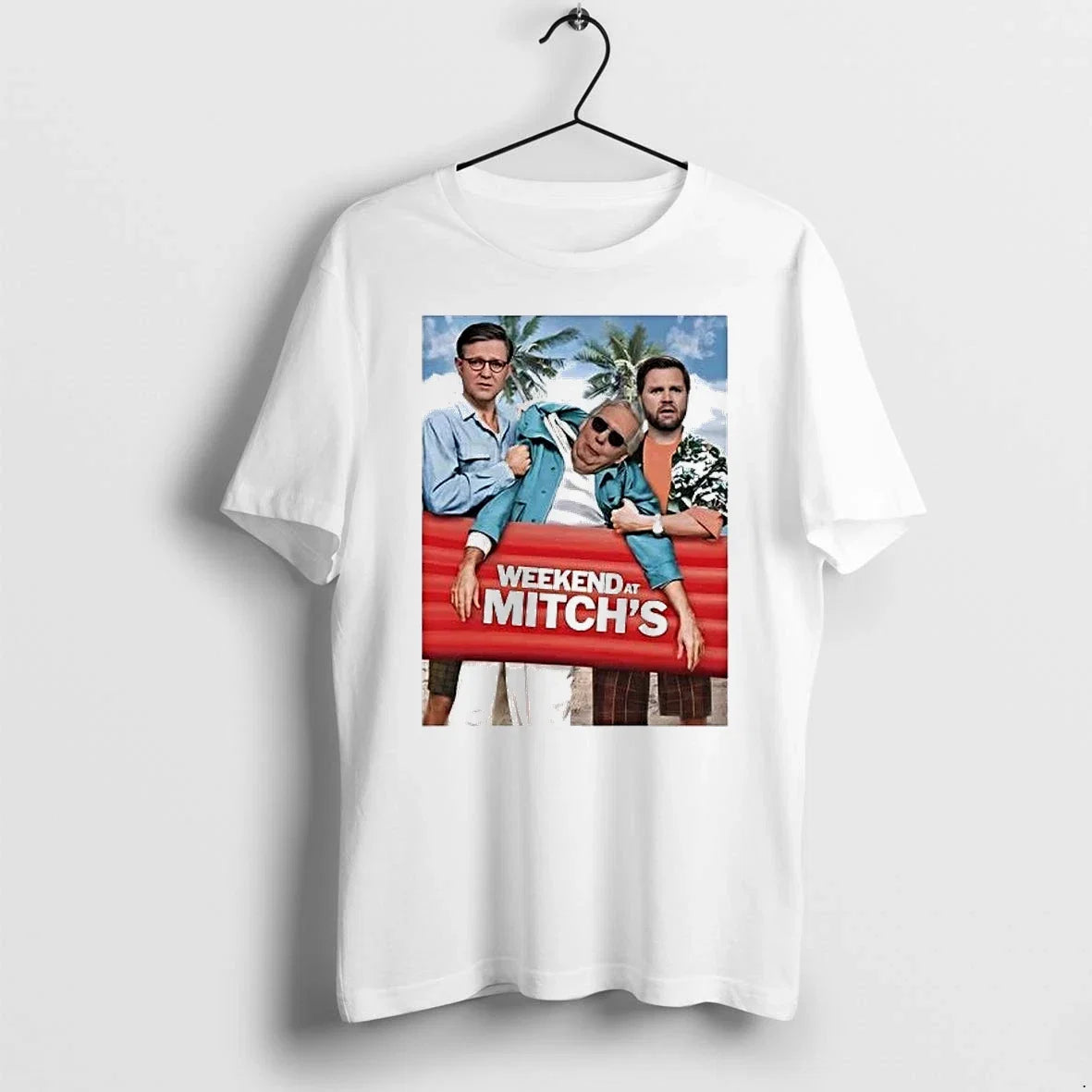 Officials Weekend At Mitchs Mitch Mcconnell Meme - Adult & Kids T-Shirts, Sweatshirts & Hoodies apparel design preview 1