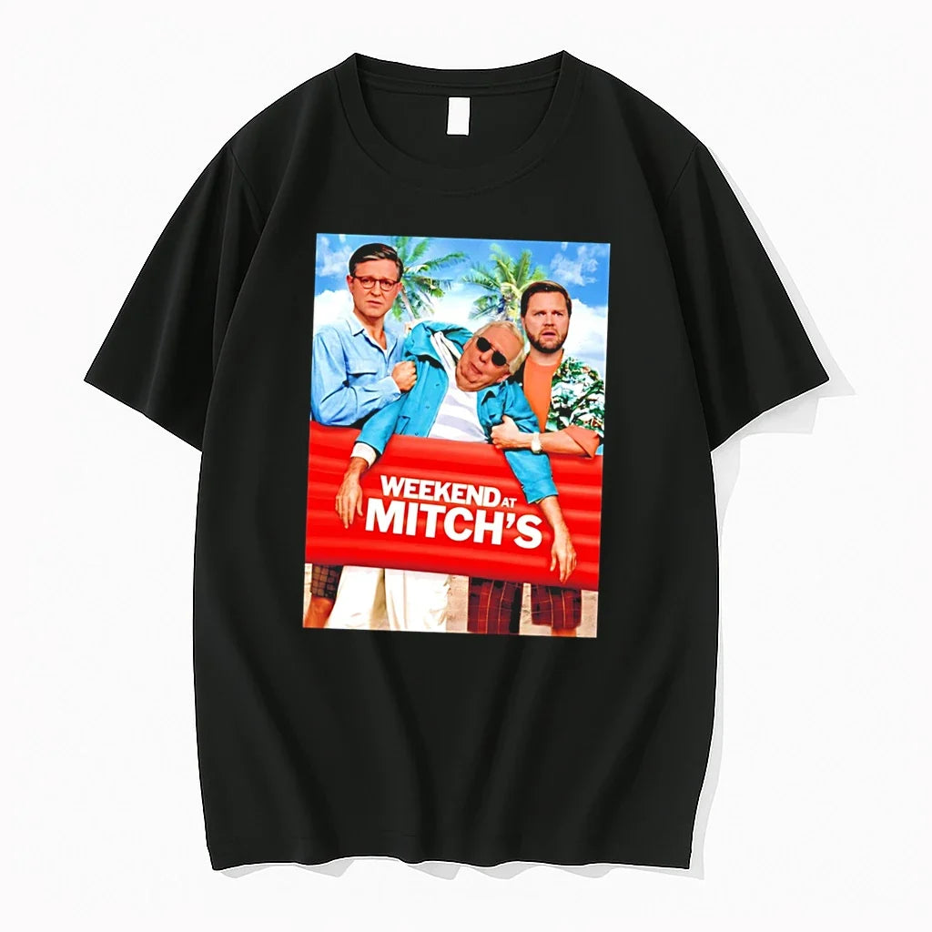Officials Weekend At Mitchs Parody Mitch Mcconnell - Adult & Kids T-Shirts, Sweatshirts & Hoodies apparel design preview 1