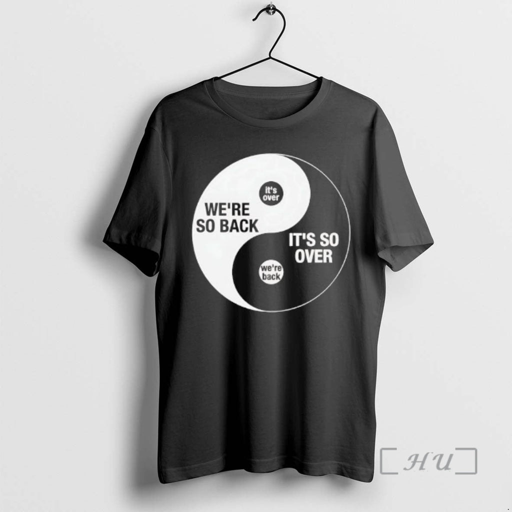 Officials Were So Back Its Over Ying And Yang - Adult & Kids T-Shirts, Sweatshirts & Hoodies apparel design preview 1