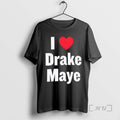 Officials Will Campbell I Love Drake Maye - Adult & Kids T-Shirts, Sweatshirts & Hoodies apparel design preview 1