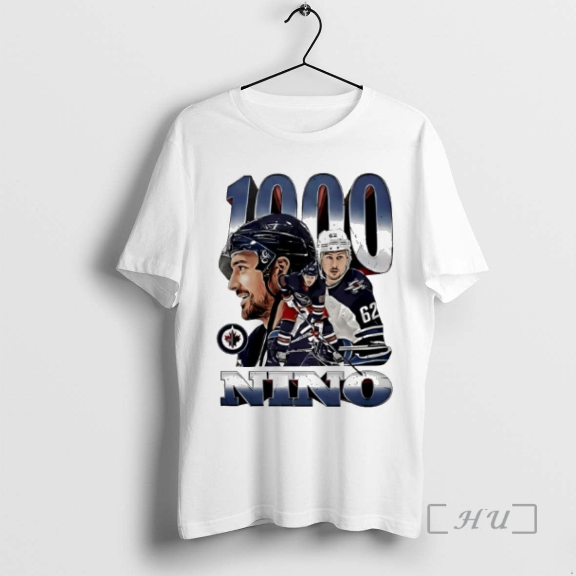 Officials Winnipeg Jets 1000 The Nino 1990 - Adult & Kids T-Shirts, Sweatshirts & Hoodies apparel design preview 1