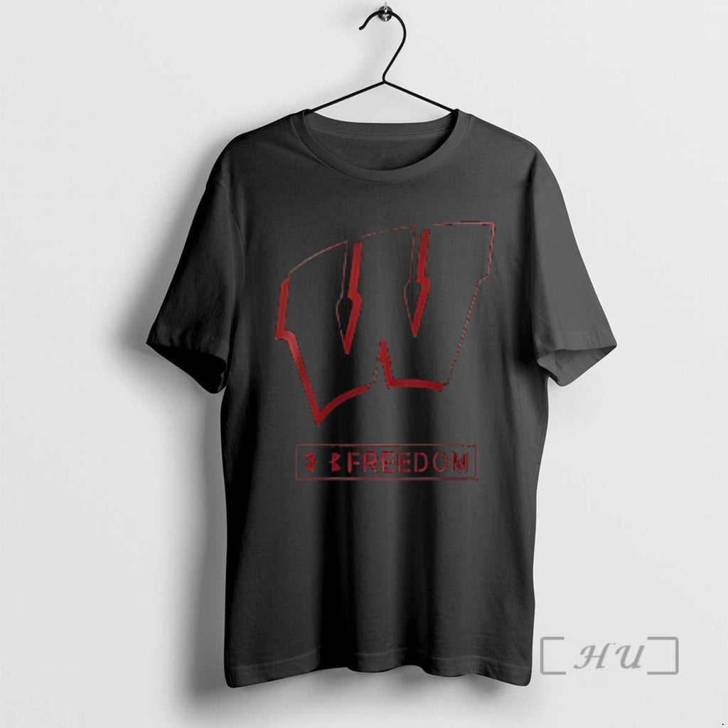 Officials Wisconsin Badgers Coach Luke Fickell X - Adult & Kids T-Shirts, Sweatshirts & Hoodies apparel design preview 1