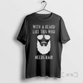 Officials With A Beard Like This Who Needs Hair - Adult & Kids T-Shirts, Sweatshirts & Hoodies apparel design preview 1