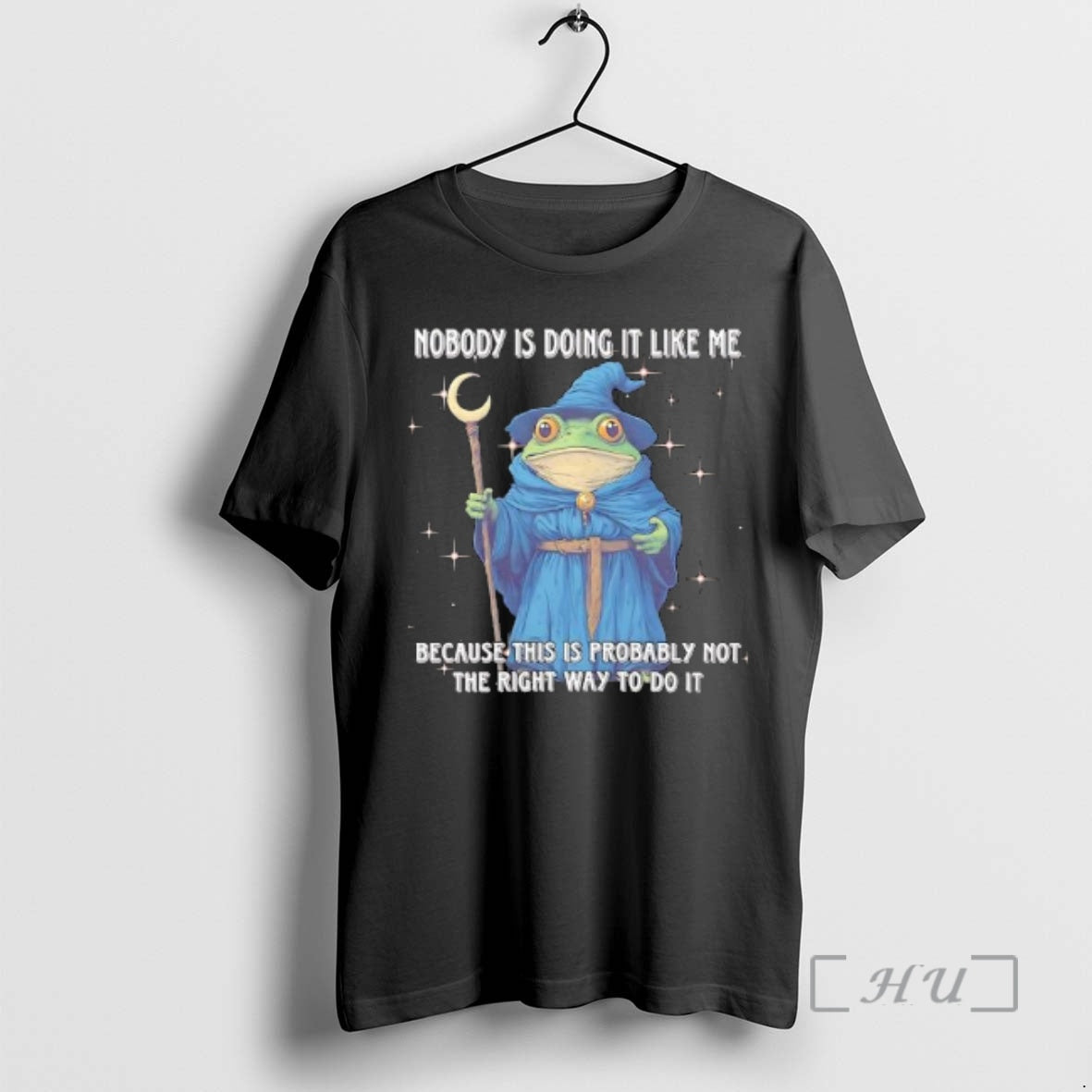 Officials Wizard Frog Nobody Is Doing It Like Me - Adult & Kids T-Shirts, Sweatshirts & Hoodies apparel design preview 1