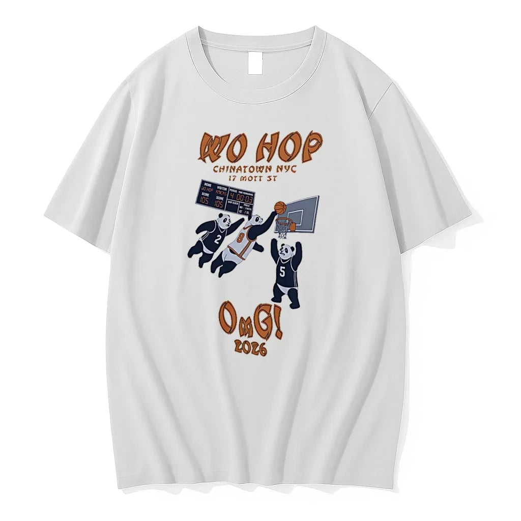 Officials Wo Hop Chinatown Nyc Basketball Pandas - Adult & Kids T-Shirts, Sweatshirts & Hoodies apparel design preview 1
