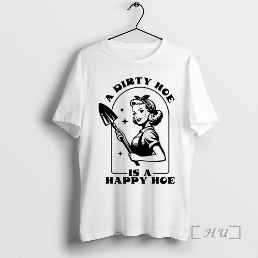 Officials Woman A Dirty Hoe Is Happy - Adult & Kids T-Shirts, Sweatshirts & Hoodies apparel design preview 1