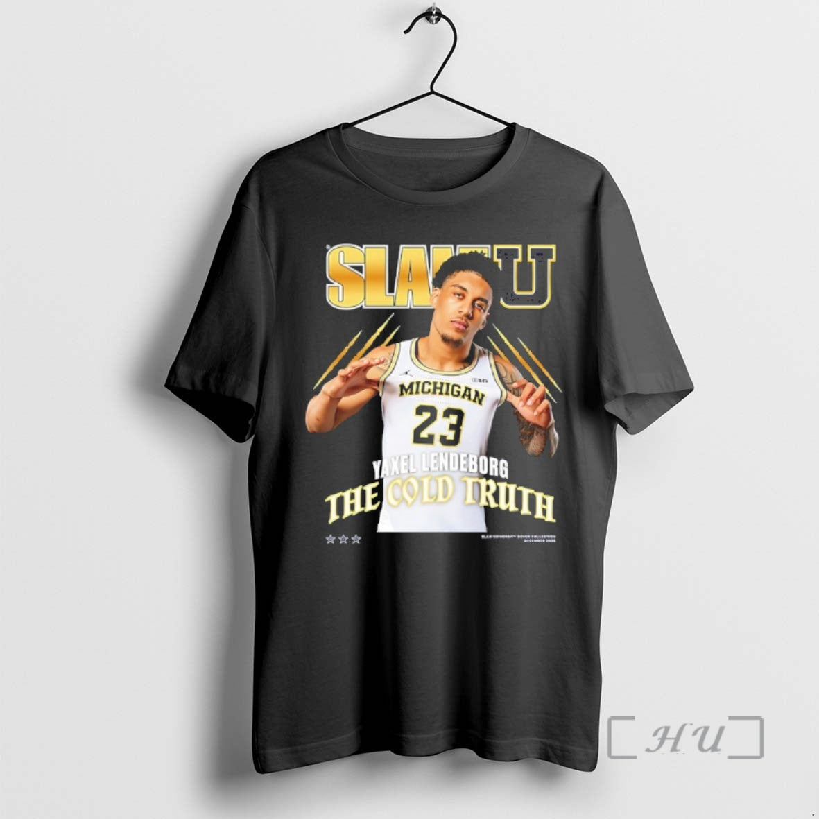Officials Yaxel Lendeborg The Cold Truth Michigan - Adult & Kids T-Shirts, Sweatshirts & Hoodies apparel design preview 1
