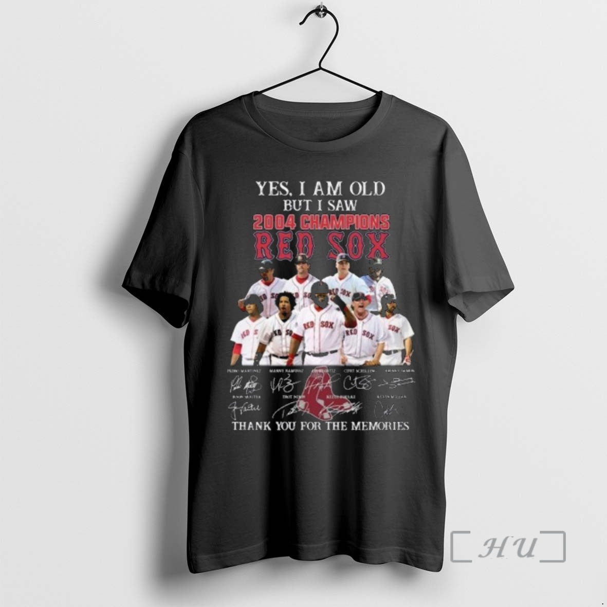 Officials Yes I Am Old But Saw 2004 Champions Boston - Adult & Kids T-Shirts, Sweatshirts & Hoodies apparel design preview 1