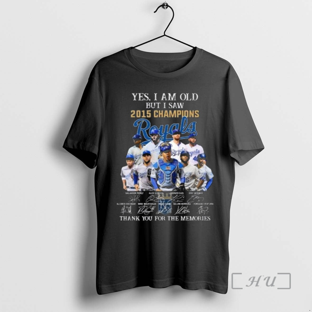 Officials Yes I Am Old But Saw 2015 Champions Kansas - Adult & Kids T-Shirts, Sweatshirts & Hoodies apparel design preview 1