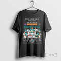 Officials Yes I Am Old But Saw Vii Viii Back 2 - Adult & Kids T-Shirts, Sweatshirts & Hoodies apparel design preview 1