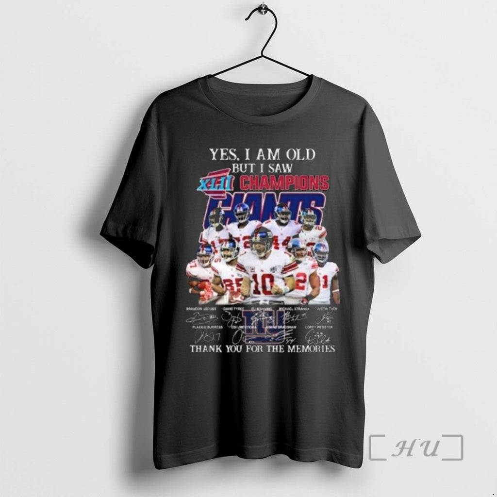 Officials Yes I Am Old But Saw Xlii 2007 Champions - Adult & Kids T-Shirts, Sweatshirts & Hoodies apparel design preview 1