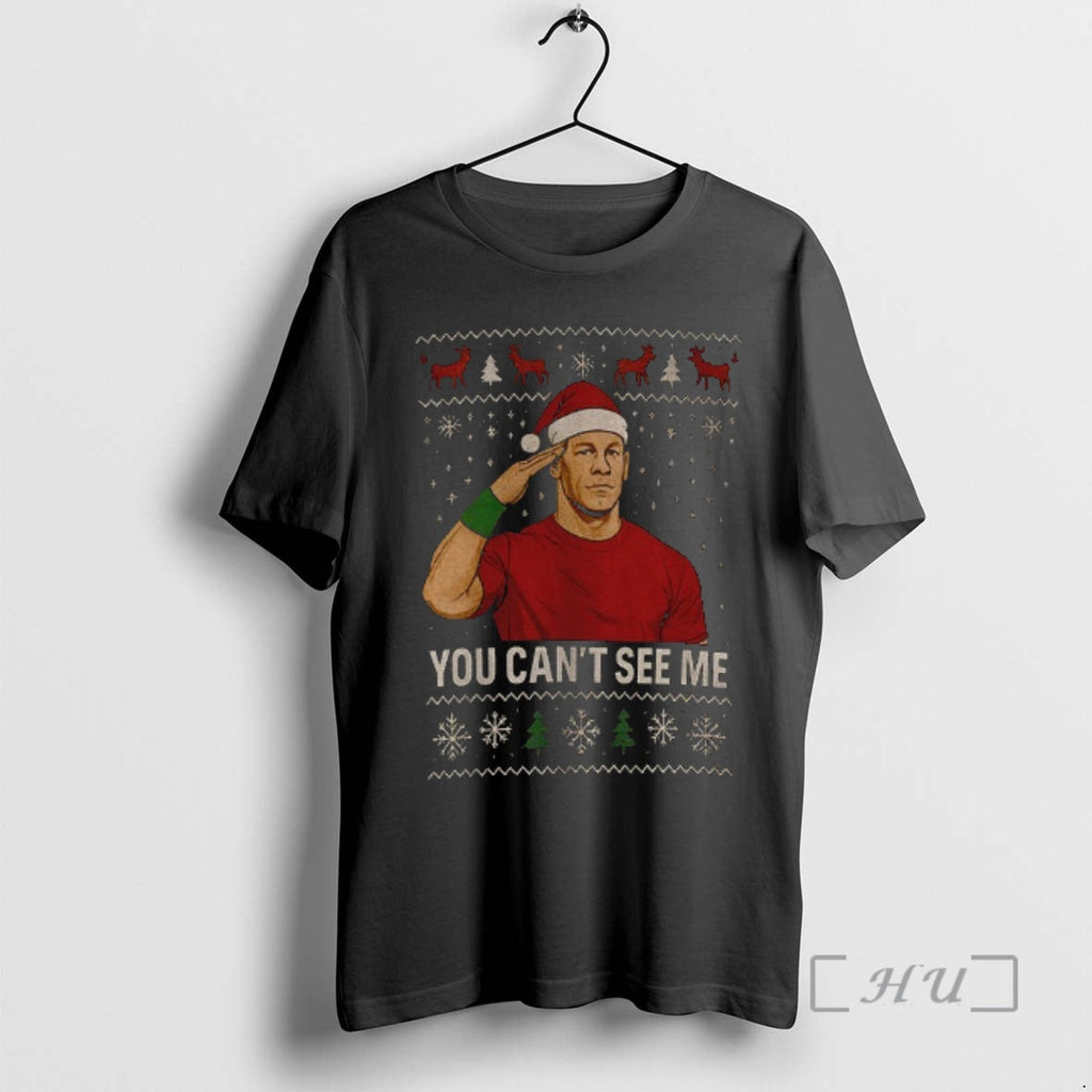 Officials You Cant See Me John Cena Holiday - Adult & Kids T-Shirts, Sweatshirts & Hoodies apparel design preview 1