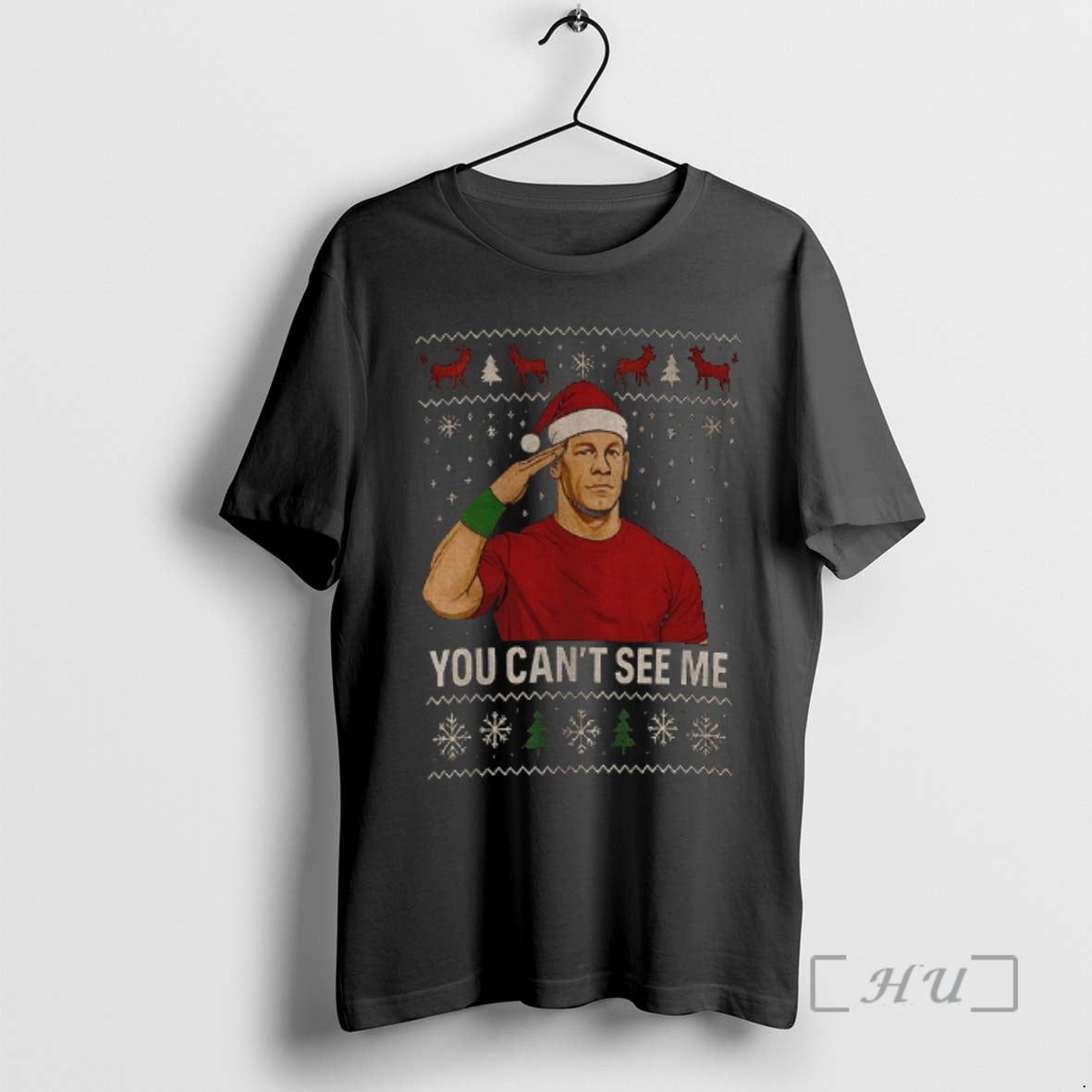 Officials You Cant See Me John Cena Holiday - Adult & Kids T-Shirts, Sweatshirts & Hoodies apparel design preview 1