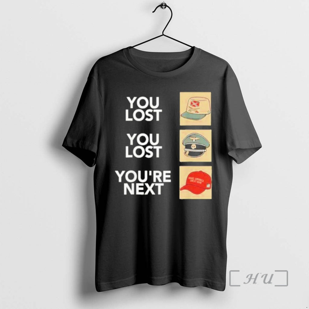Officials You Lost Youre Next - Adult & Kids T-Shirts, Sweatshirts & Hoodies apparel design preview 1