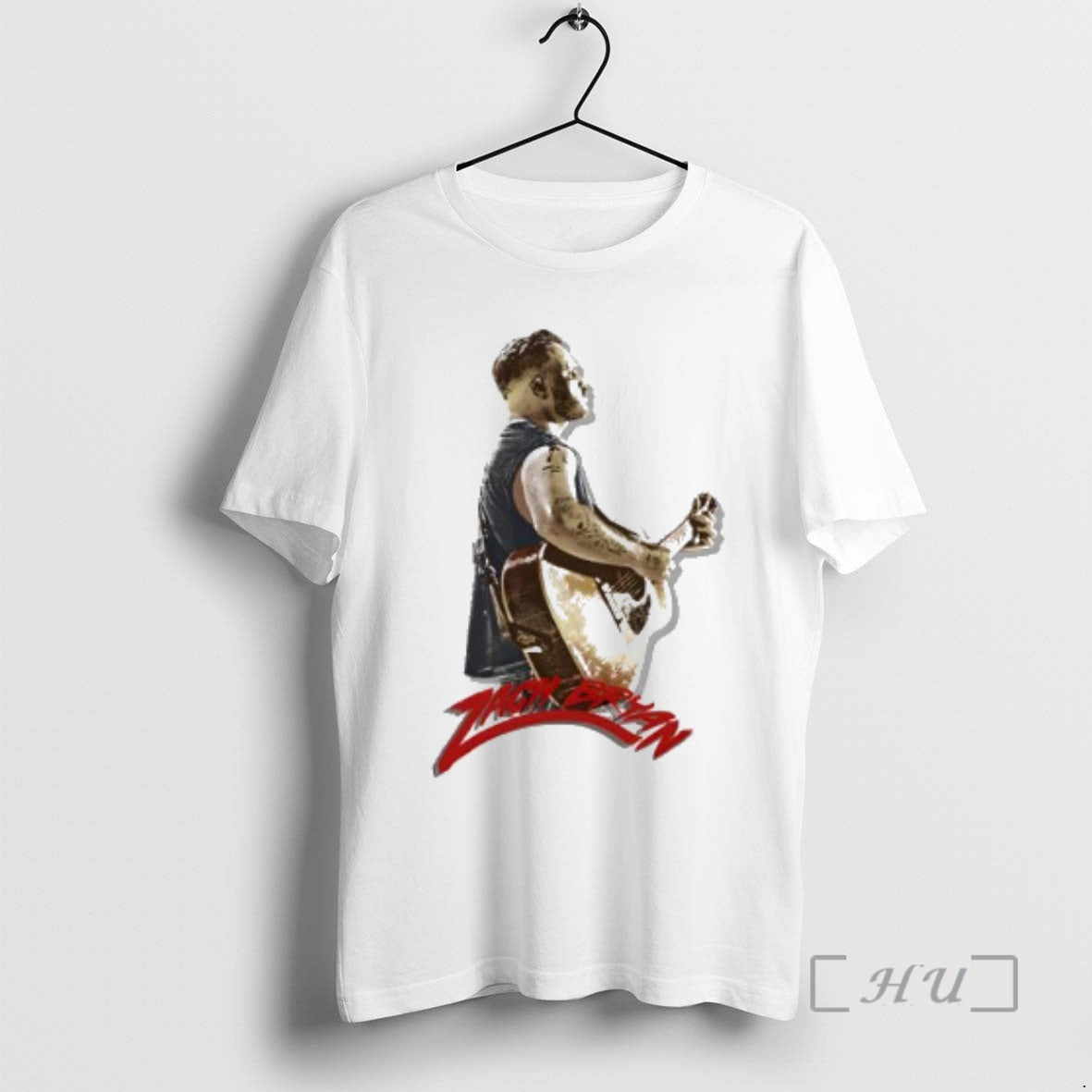 Officials Zach Bryan Silhouette Playing The Guitar - Adult & Kids T-Shirts, Sweatshirts & Hoodies apparel design preview 1