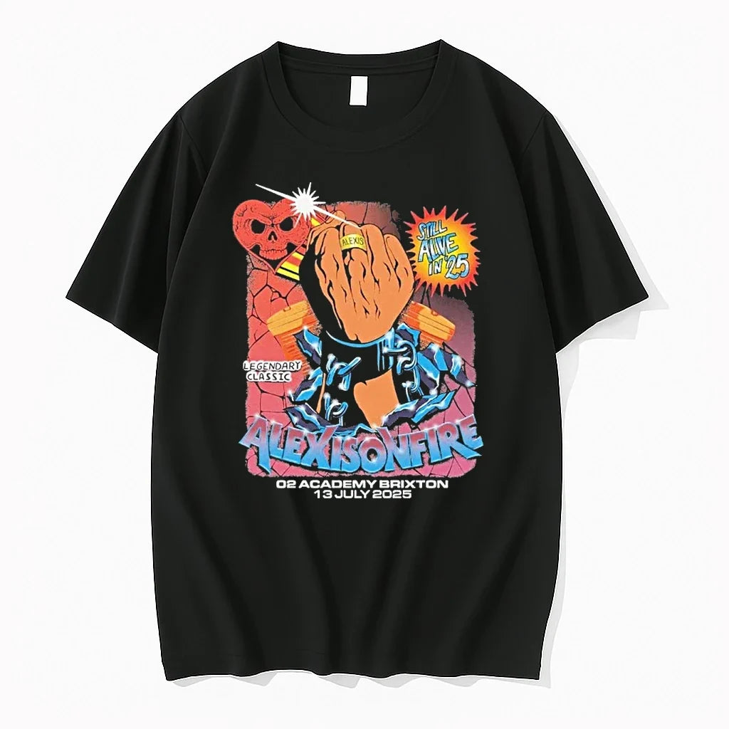 Officials Alexisonfire 02 Academy Brixton Still Alive - Adult & Kids T-Shirts, Sweatshirts & Hoodies apparel design preview 1
