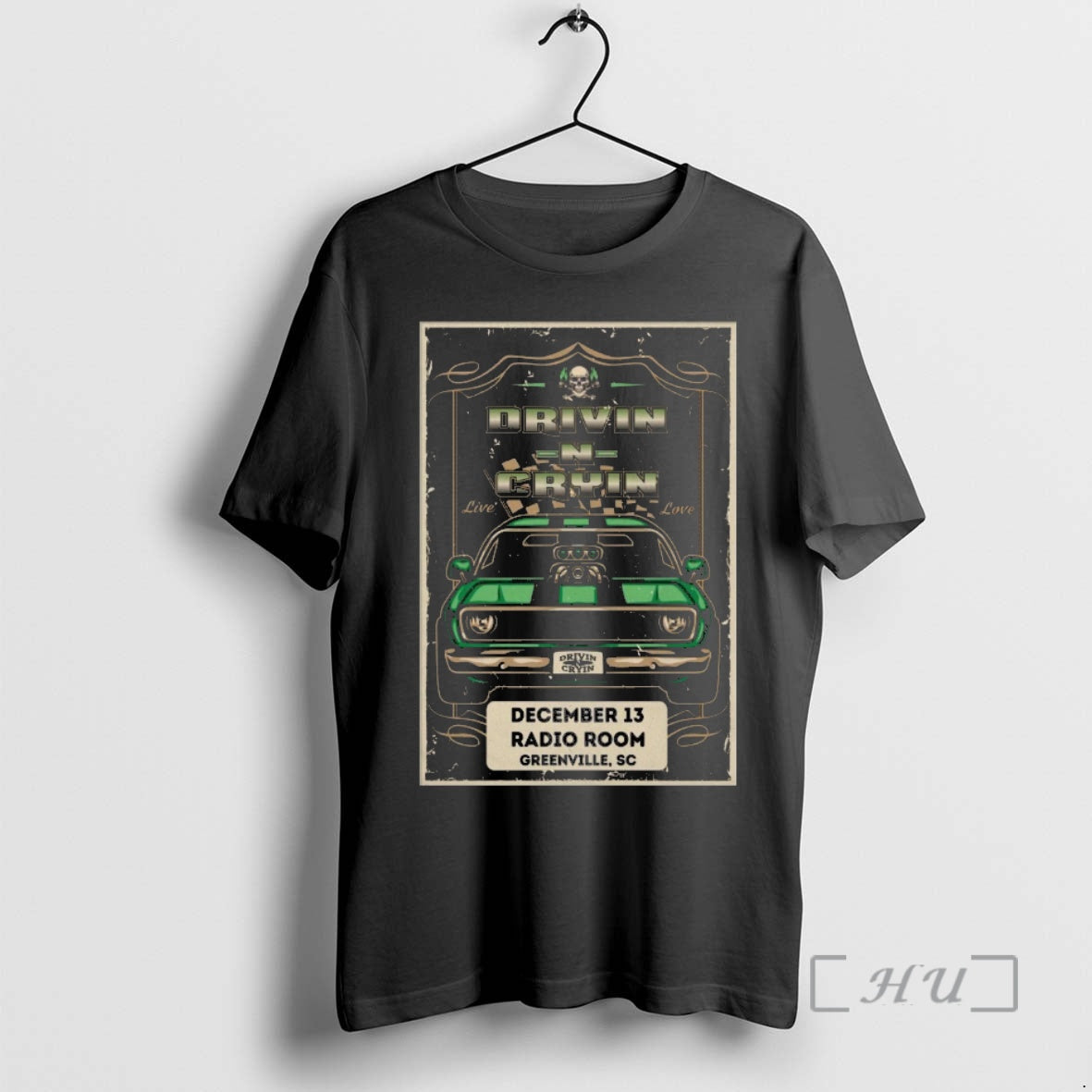 Officials Drivin N Cryin December 13 2025 Radio Room - Adult & Kids T-Shirts, Sweatshirts & Hoodies apparel design preview 1