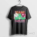 Officials Miami Vs Texas Am 2025 College Football - Adult & Kids T-Shirts, Sweatshirts & Hoodies apparel design preview 1