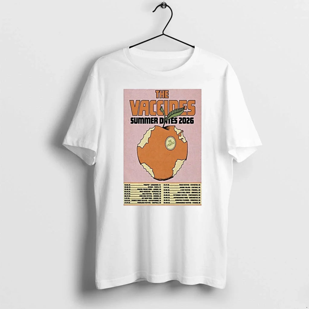 Officials The Vaccines Summer Tour 2026 Dates Premium - Adult & Kids T-Shirts, Sweatshirts & Hoodies apparel design preview 1