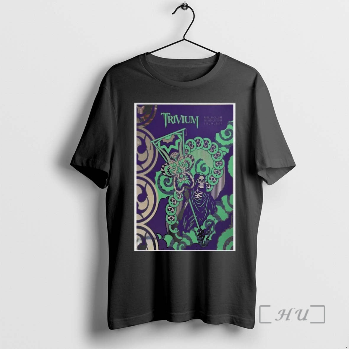 Officials Trivium Hard Rock Live Orlando Fl December - Adult & Kids T-Shirts, Sweatshirts & Hoodies apparel design preview 1