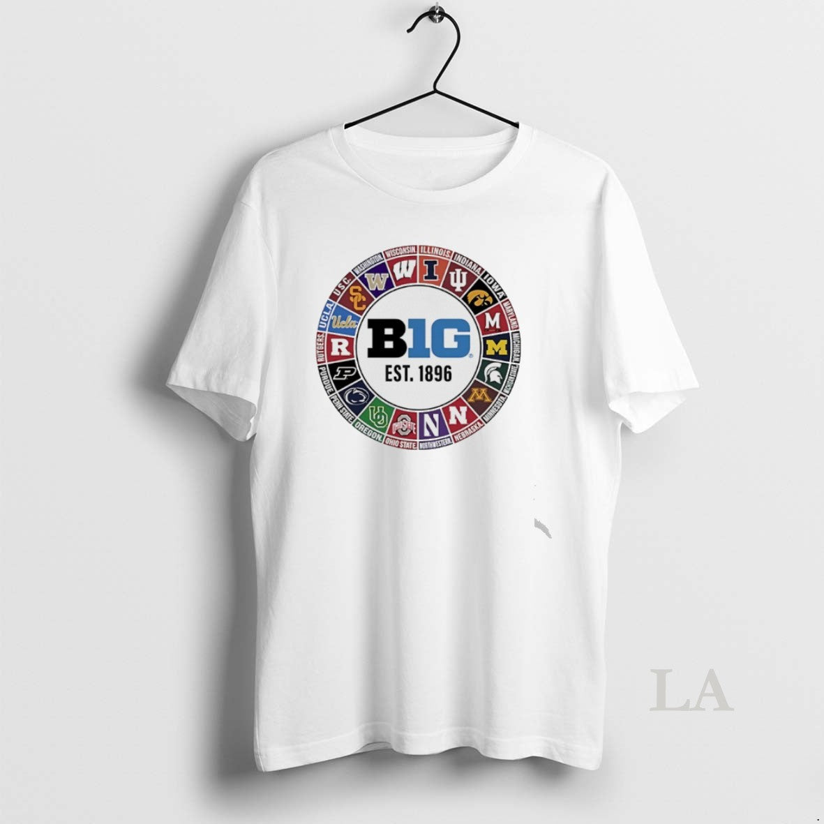 Original 1896 Big Ten All Team Icon - Adult & Kids T-Shirts, Sweatshirts & Hoodies apparel design preview 1