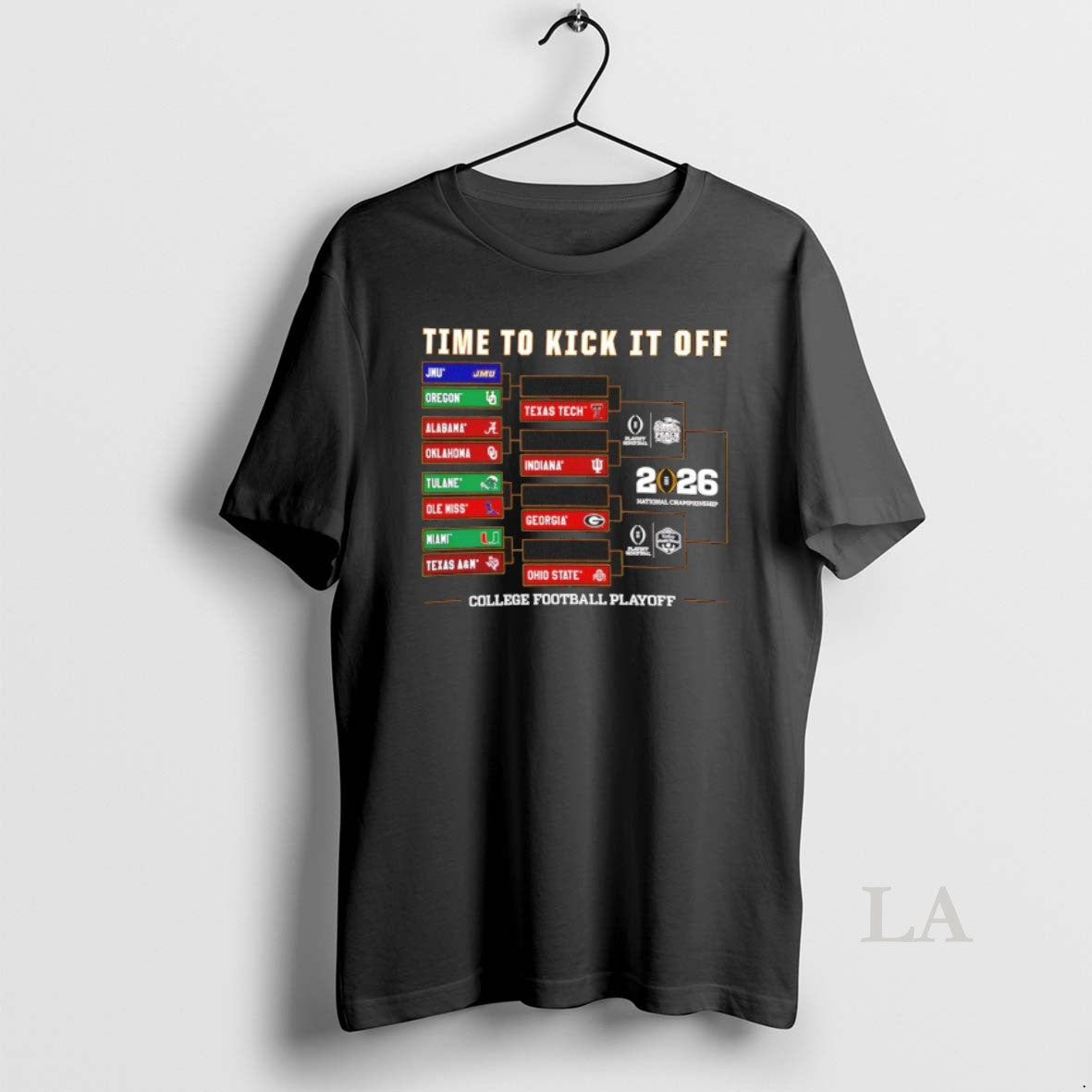 Original 2025 26 College Football Playoff Timje To - Adult & Kids T-Shirts, Sweatshirts & Hoodies apparel design preview 1